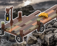 Small Fishing Pier - Extension for the Old Fishing Store