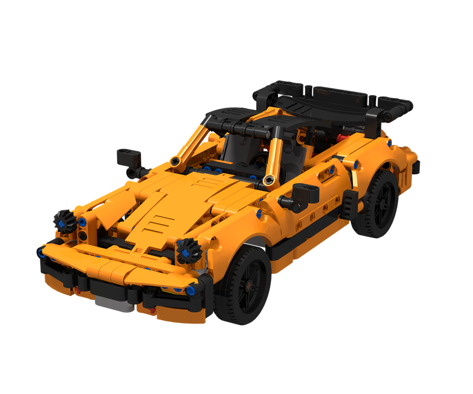 LEGO MOC 42093 C model Porsche 930 by sthrom Rebrickable Build with LEGO