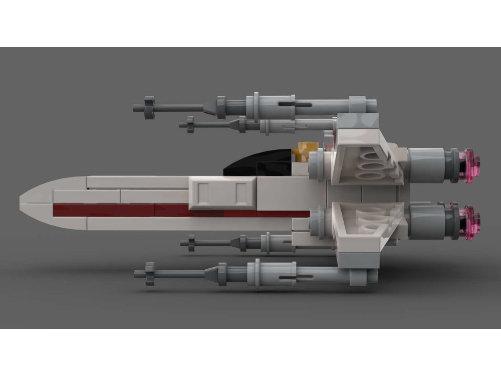 LEGO MOC Mini X-Wing Starfighter by Engineering15 | Rebrickable - Build ...