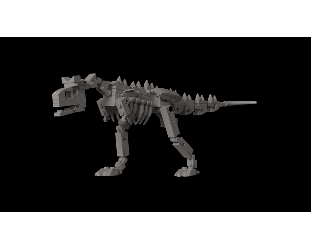 LEGO MOC Carnotaurus Fossil by Spinobreaker | Rebrickable - Build with LEGO