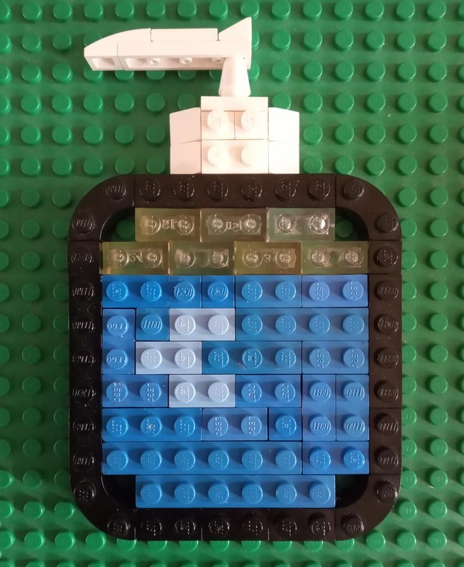 LEGO MOC 2D soap dispenser by Jimboblimb | Rebrickable - Build with LEGO