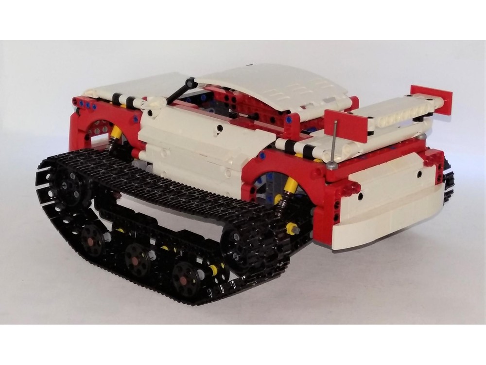 LEGO MOC-56555 Xtreme Tracked Racer by Theoderic | Rebrickable - Build ...