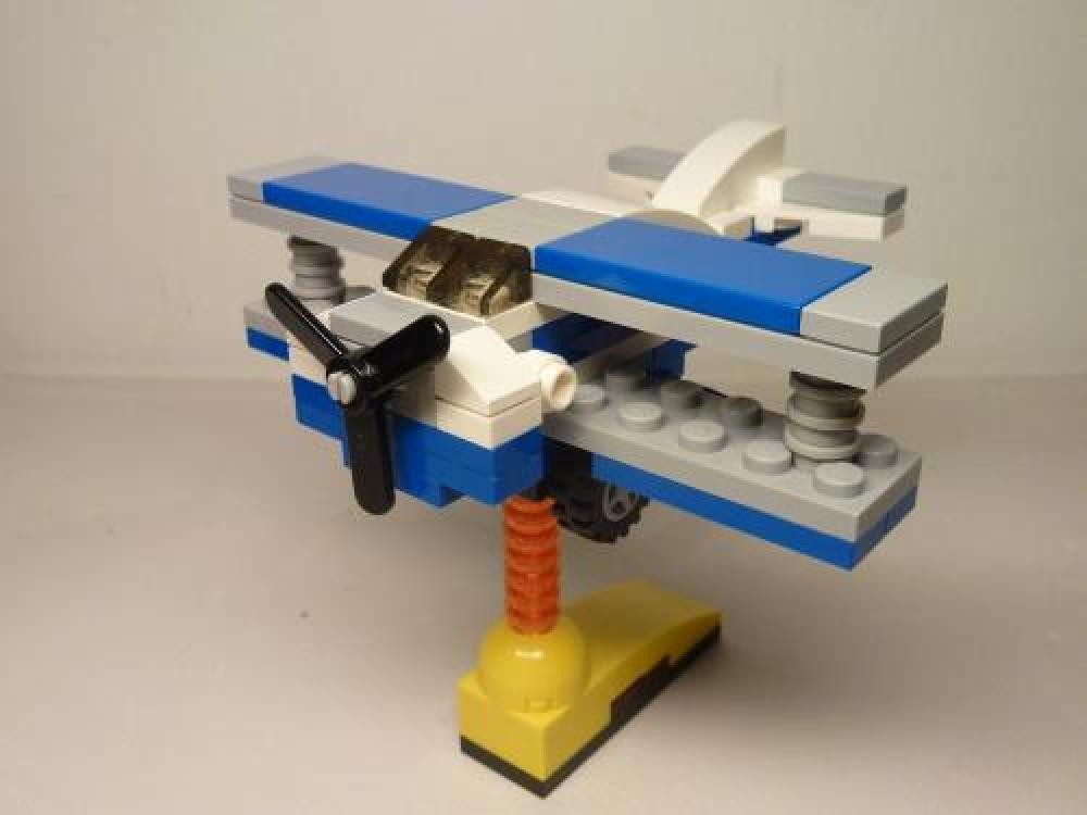 LEGO MOC 5765 Biplane by perbonde | Rebrickable - Build with LEGO
