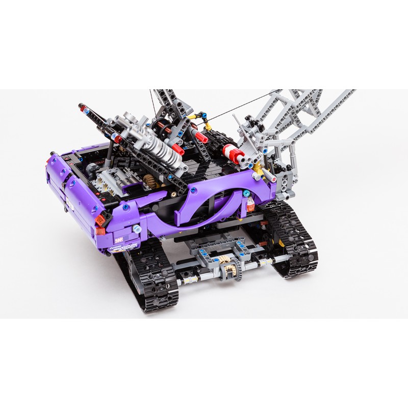 LEGO MOC-56597 Crawler Crane (42069 c-model, 42042 alternate) by