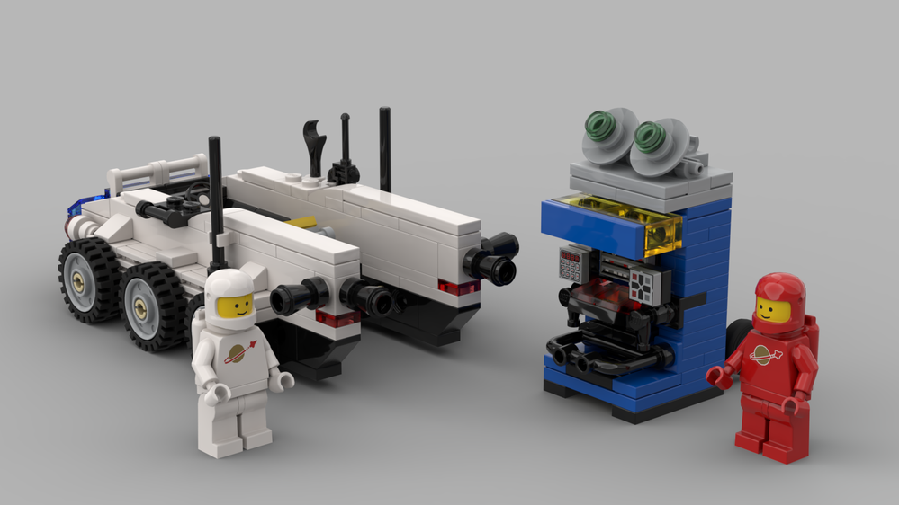 LEGO MOC-56659 Classic space all-terrain vehicle by Mobilox ...