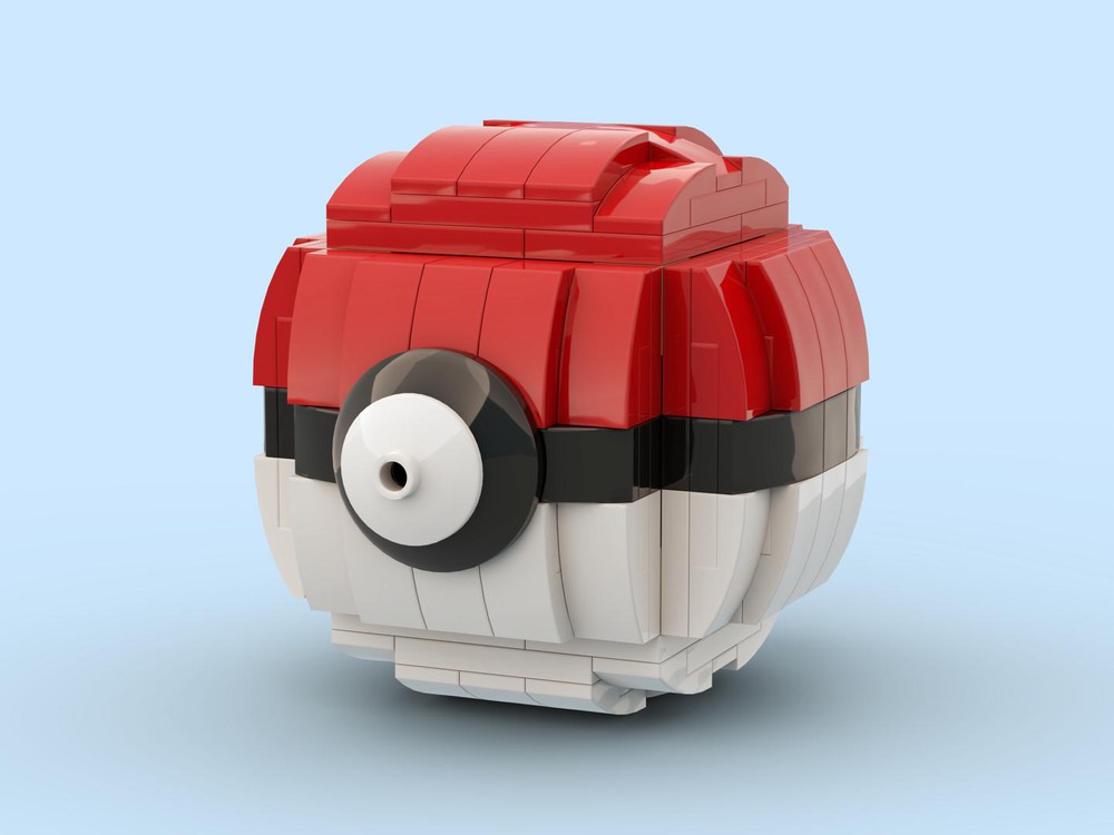 LEGO MOC Pokemon PokeBall by Jedi Plb