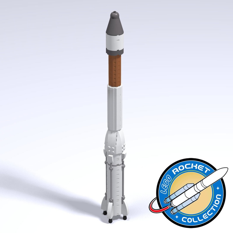 LEGO MOC Ariane 1 - 1:110 (like Saturn V Scale) by Dixenet ...