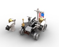Space Force Collapsable Lunar Rover