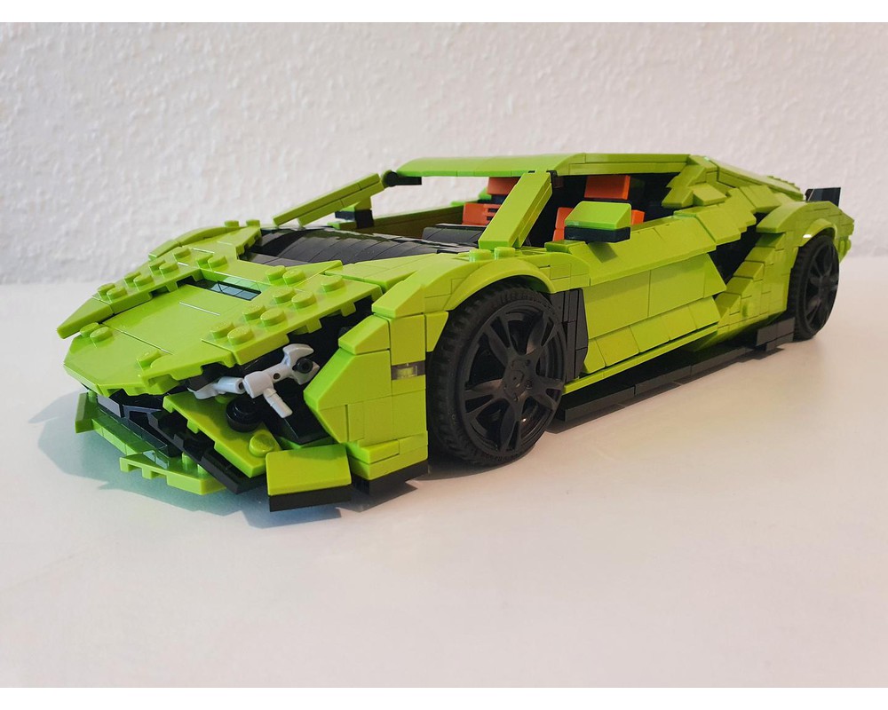 LEGO MOC Lamborghini Sián FKP 37 (1:16) by Pingubricks | Rebrickable ...