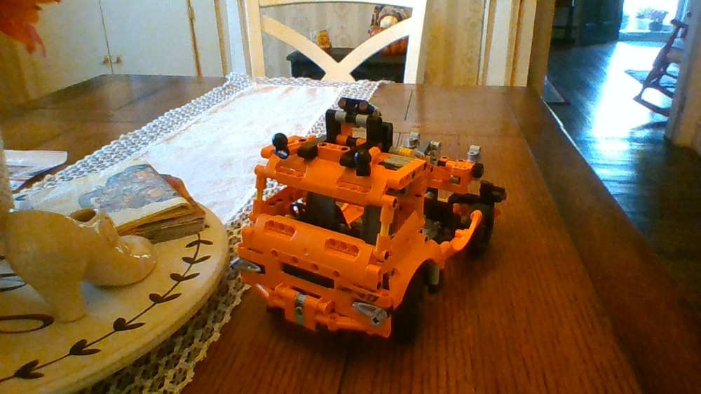 LEGO MOC 42093 Mobile Telehandler by Reworked Lego Designs