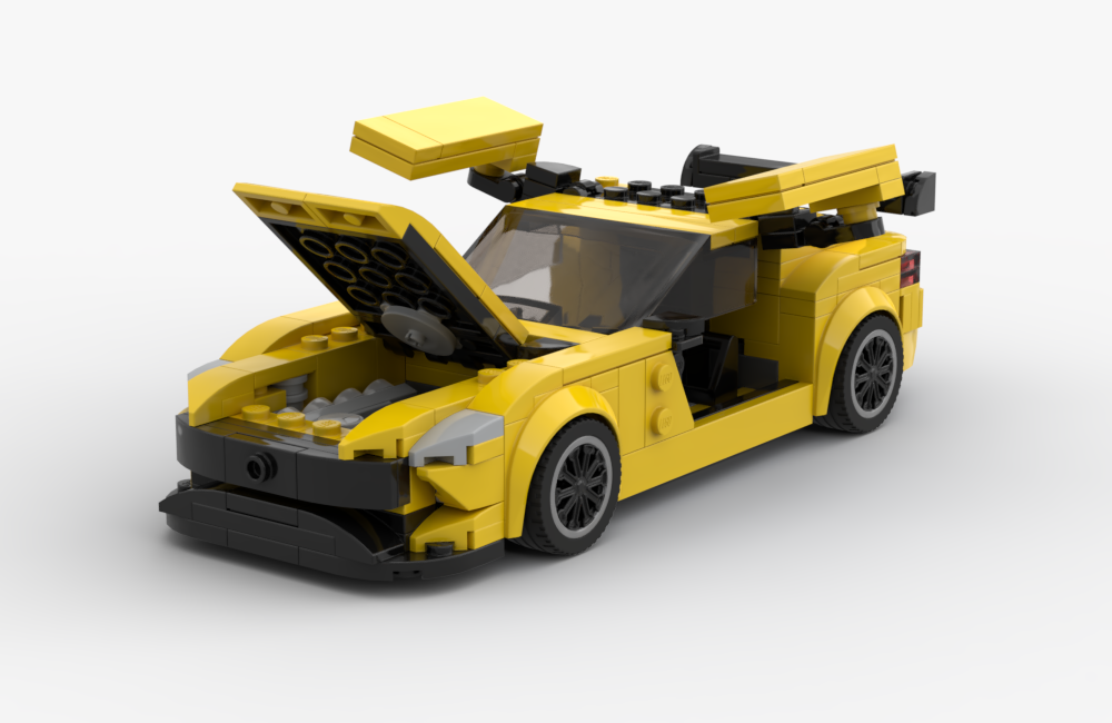 LEGO MOC Mercedes-Benz SLS AMG Black Series by Fakhri Argya ...