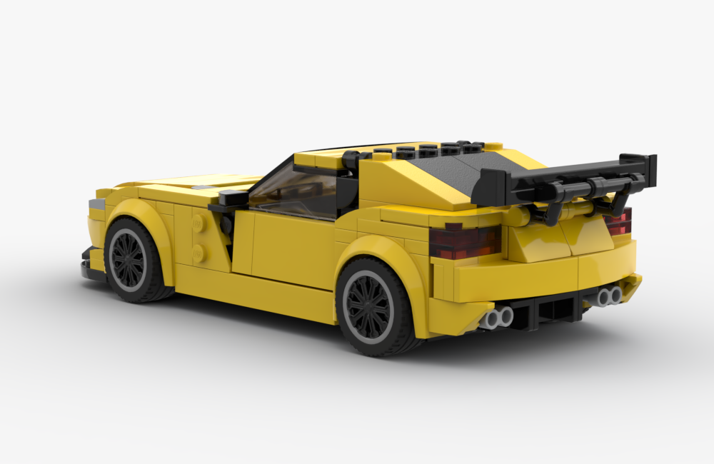 LEGO MOC Mercedes-Benz SLS AMG Black Series by Fakhri Argya ...