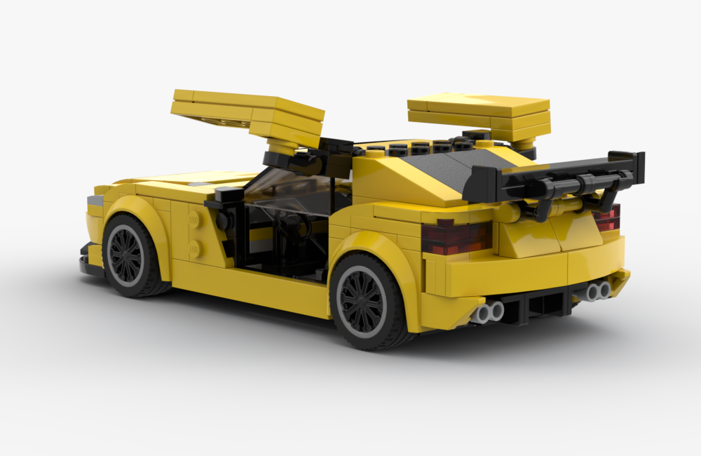 LEGO MOC Mercedes-Benz SLS AMG Black Series by Fakhri Argya ...
