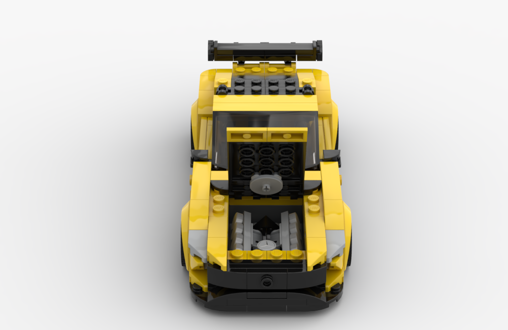 LEGO MOC Mercedes-Benz SLS AMG Black Series by Fakhri Argya ...