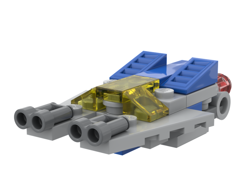 LEGO MOC Benny's scout ship by JusTiCe8 | Rebrickable - Build with LEGO