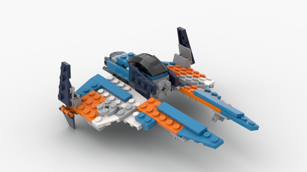 LEGO MOC 31099 Jedi Interceptor by cubeworrier | Rebrickable - Build ...