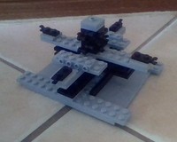TIE dagger alt build display stand