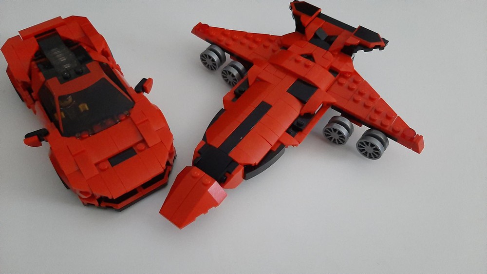 MOC 76895 Cargo Plane by Dujk | Rebrickable - Build LEGO