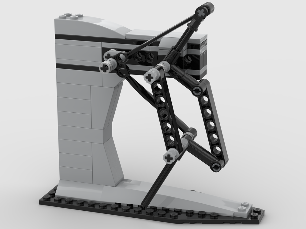 mærkelig tandlæge Soaked LEGO MOC Strandbeest-Tabletop-Leg by Cosmo_irgendwas | Rebrickable - Build  with LEGO
