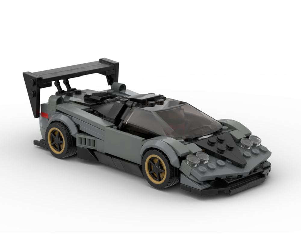 LEGO MOC Pagani Zonda R by legotuner33 | Rebrickable - Build with LEGO