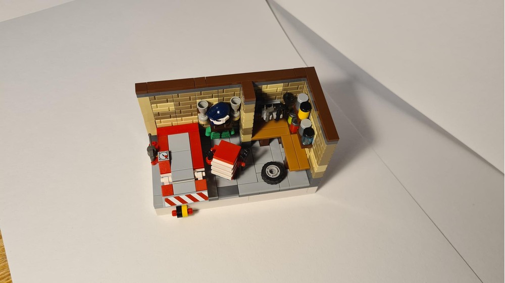 LEGO MOC-57148 Motorcycle repair shop by RudaisVells | Rebrickable ...