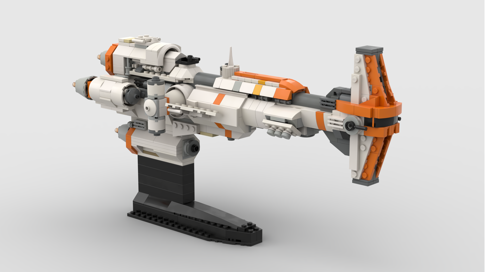 LEGO MOC Hammerhead Corvette (Micro Fleet Scale) by
