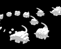 MOC - Fossil life cycle of Scrupulus parvus