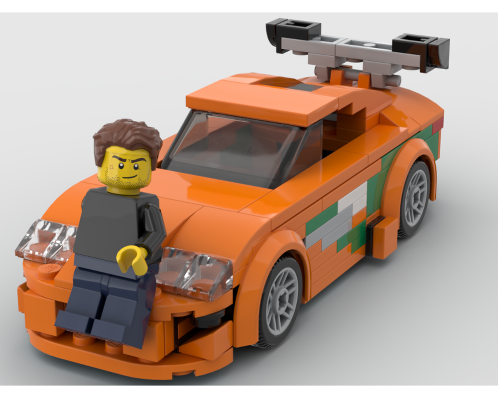 LEGO MOC brian's toyota supra by lego_car_fan | Rebrickable - Build