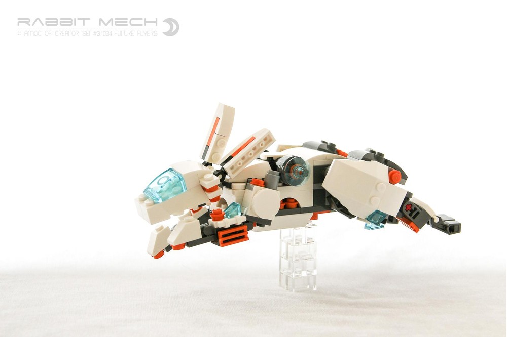 LEGO MOC Rabbit Mech by dvdliu | Rebrickable - Build with LEGO