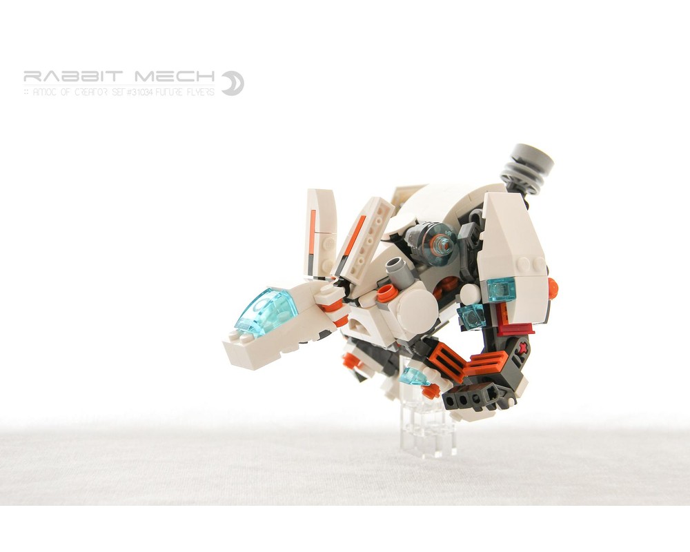 LEGO MOC Rabbit Mech by dvdliu | Rebrickable - Build with LEGO