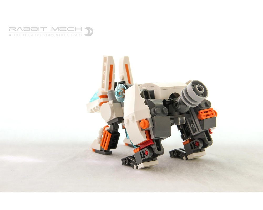 LEGO MOC Rabbit Mech by dvdliu | Rebrickable - Build with LEGO