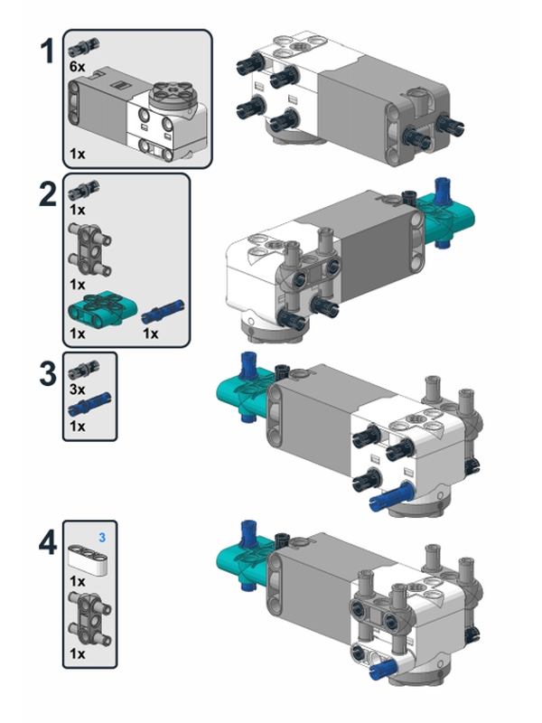 Robot Inventor 51515 Lego Robot Rubik's Cube LEGO MOC Cube
