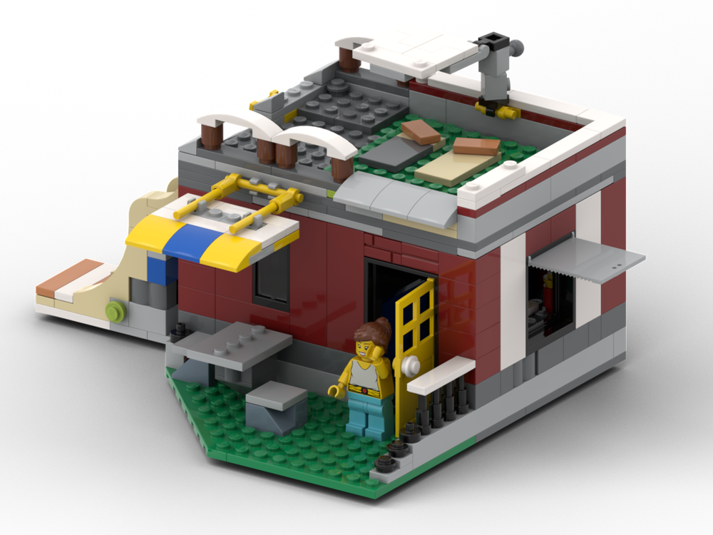 LEGO MOC 31081 Alternate Build Bungalow by Doc MOC | - Build with LEGO