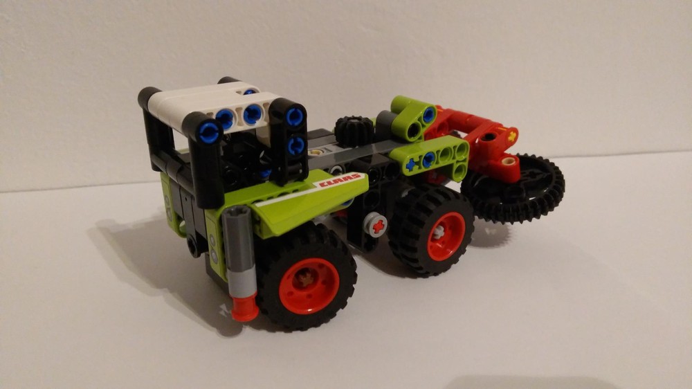 Overleve hagl behandle LEGO MOC 42102 Mini Claas Xerion Saddle Trac by mutaling | Rebrickable -  Build with LEGO