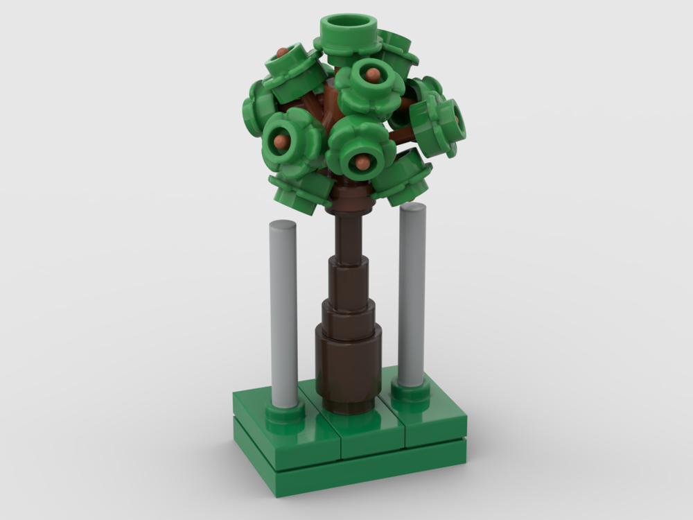 LEGO MOC Sapling Tree by paldred | Rebrickable - Build with LEGO