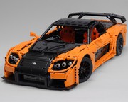 LEGO MOC Nissan Skyline R34 (1:15) by Artemy Zotov