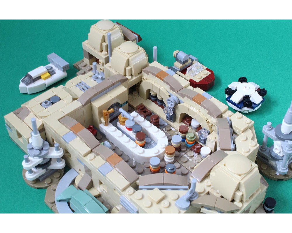 Lego Moc Micro Mos Eisley Cantina By Ron Mcphatty 