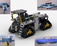 42069 Crawler tractor + 4 attachments