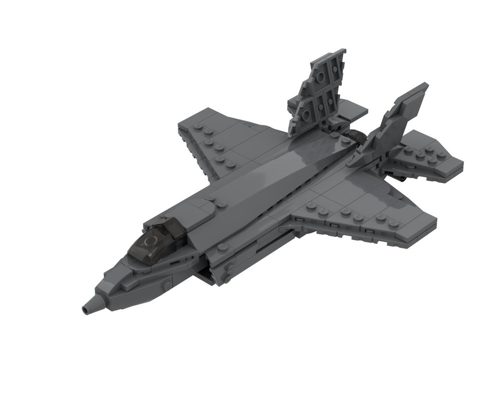 LEGO MOC F-35A Lightning II - Microfig Scale by JustOneMoreBrick ...