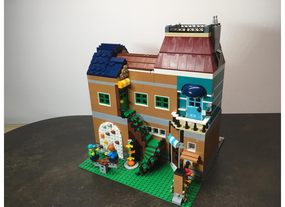 LEGO MOC 10270 - The Birch Bookshop by bohauda | Rebrickable - Build ...