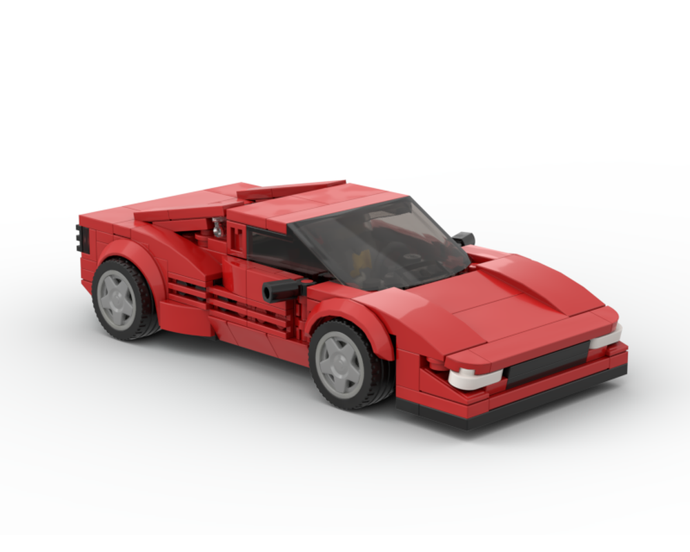 LEGO MOC Ferrari Testarossa by legotuner33 | Rebrickable - Build with LEGO