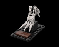 MOC - Carnivorous Dinosaur Foot Display