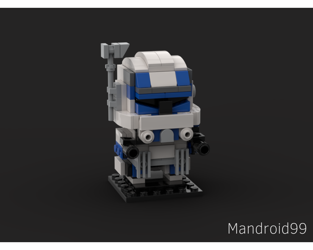 captain rex lego head