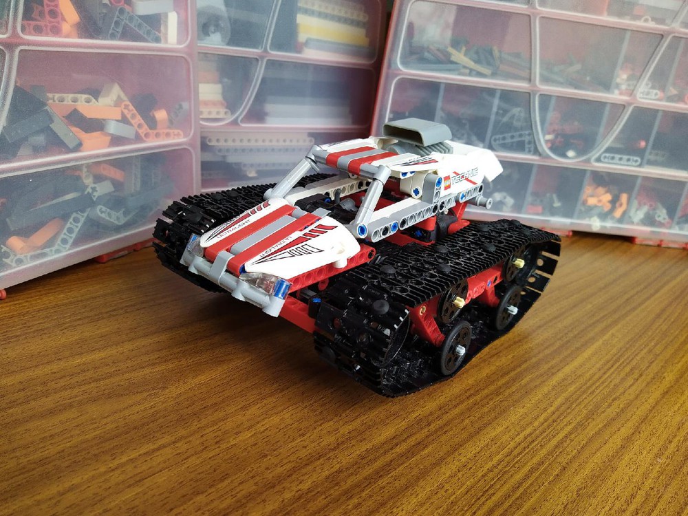 LEGO MOC 42065 racing mod by | Rebrickable - Build with LEGO