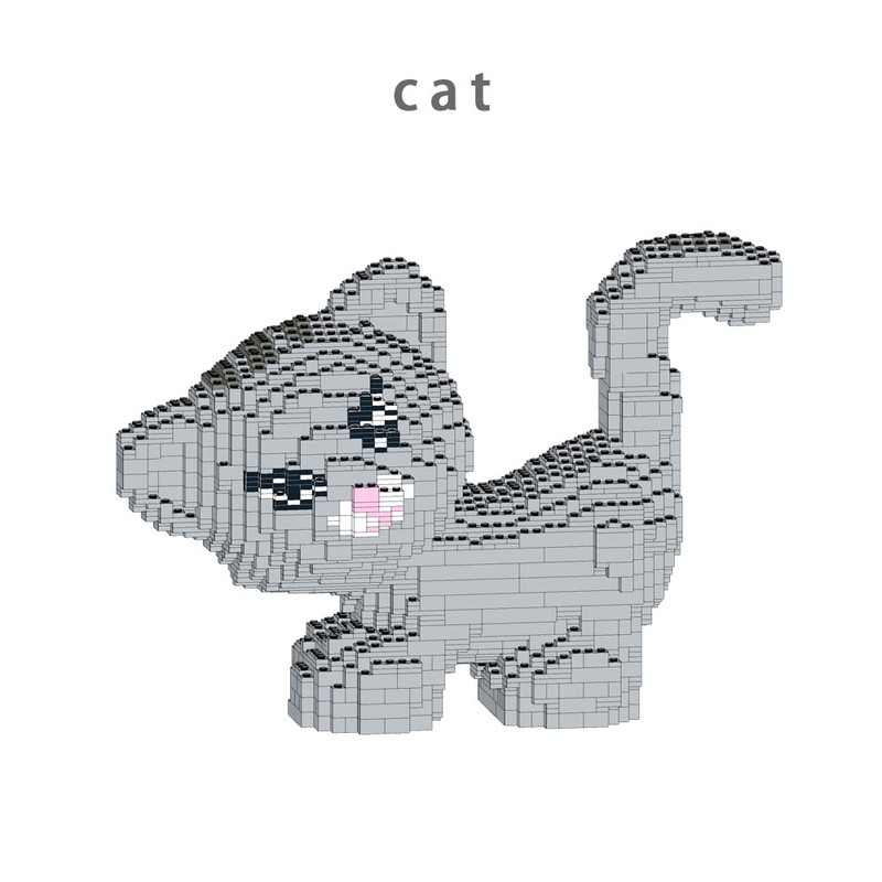 LEGO MOC cat by xiaowang | Rebrickable - Build with LEGO