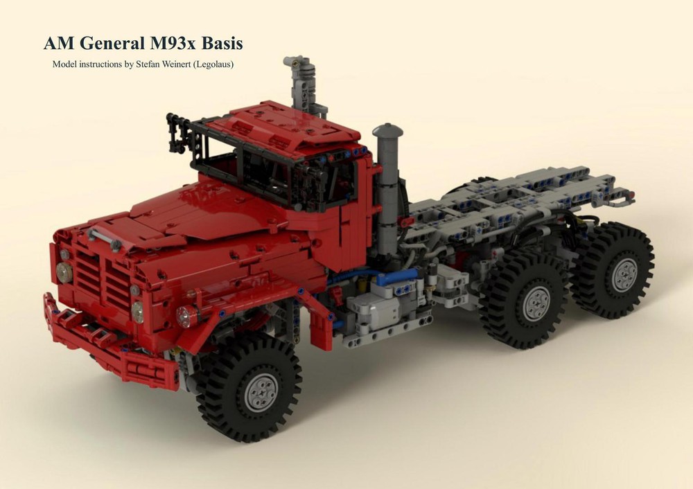 LEGO MOC AM Chassis for the M93x Family) by legolaus | Rebrickable - Build with LEGO