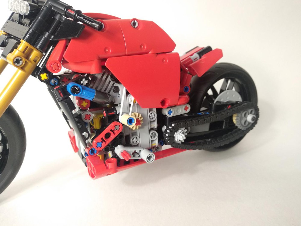 LEGO MOC 42107 Ducati Panigale Model B By Anton Kablash | Rebrickable ...