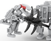 LEGO MOC Transformers G1 Mirage Mini Mecha by FreshBricks