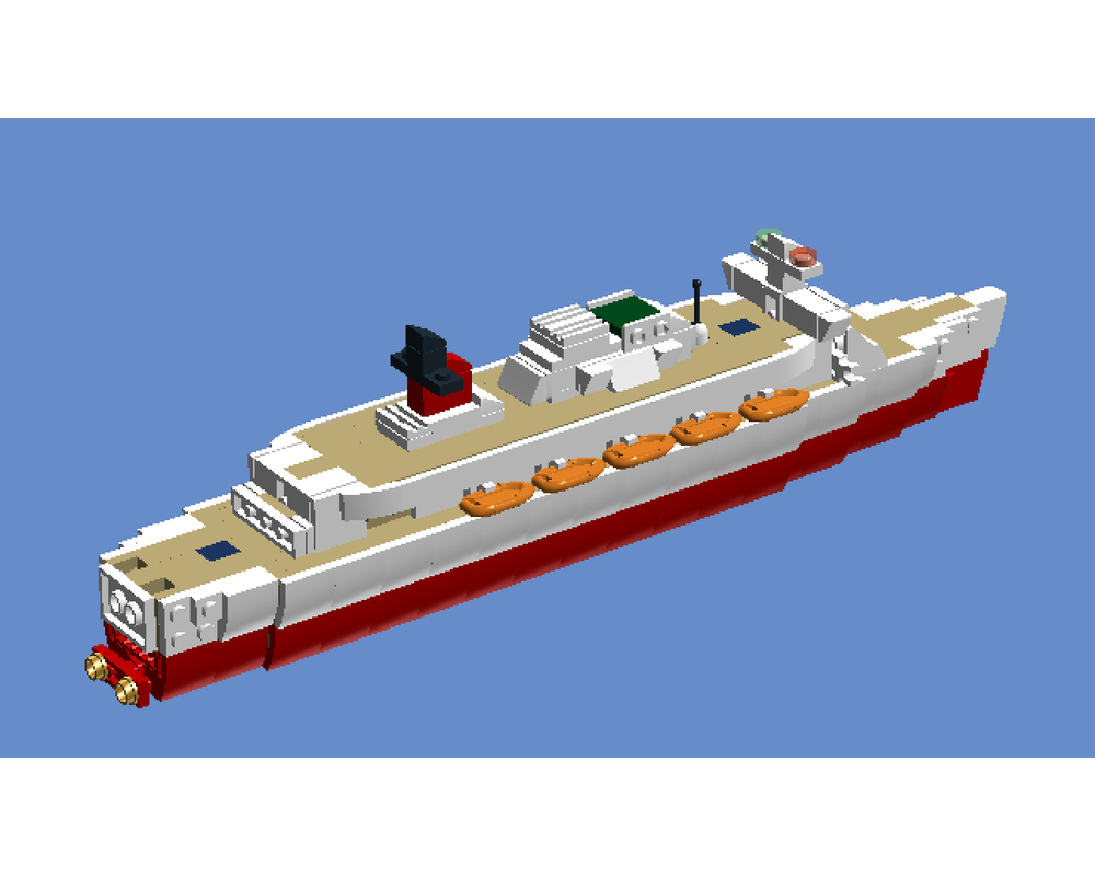 cruise ship lego