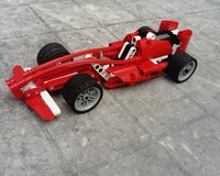 F1 Ferrari Pullback